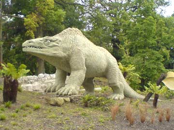 Another dinosaur in the park