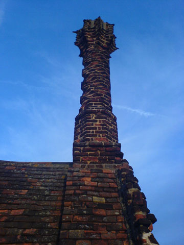 Warden Abbey chimney